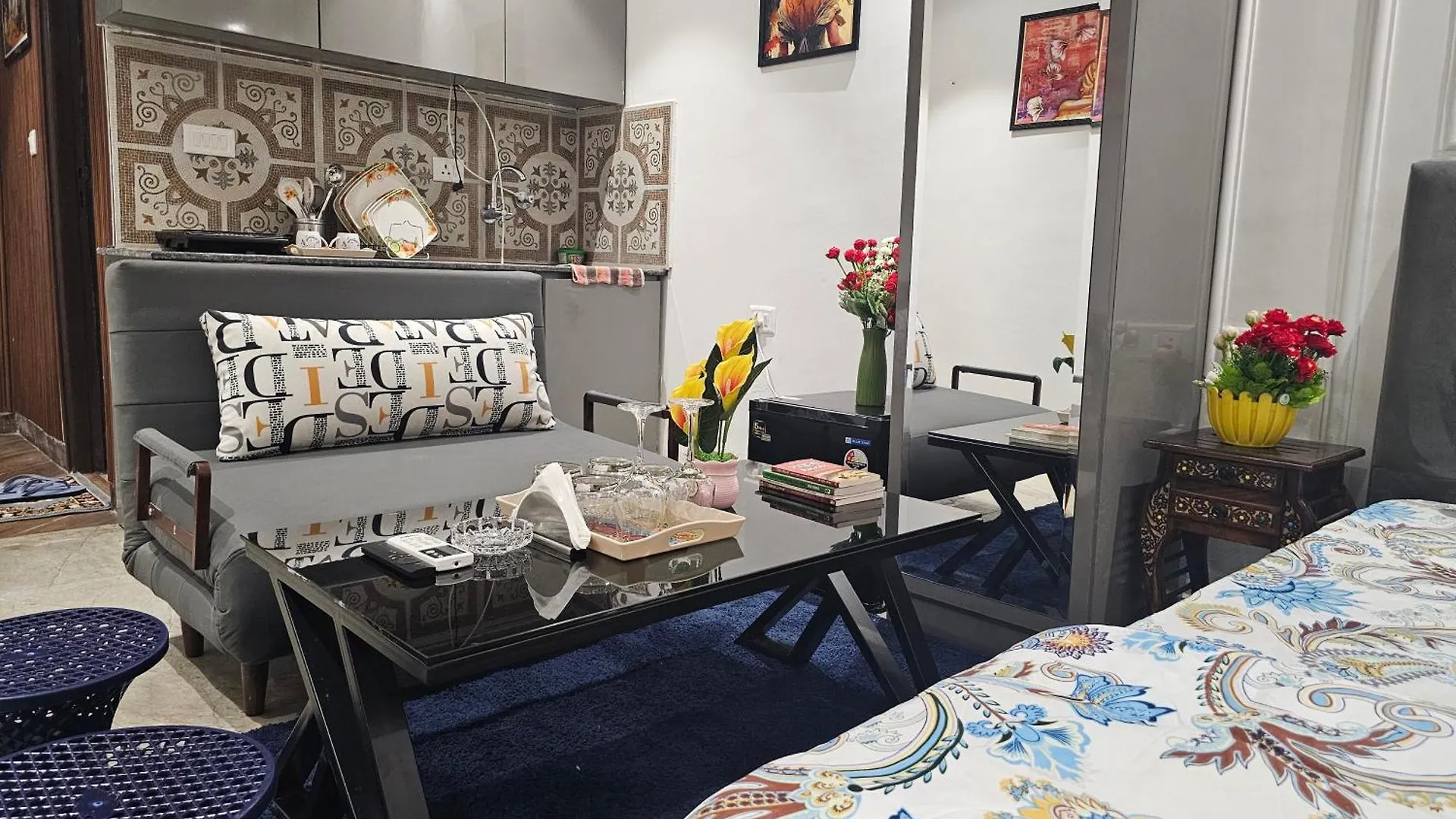 Luxury Cool Flat By Bliss Stay Ghaggar Apartment