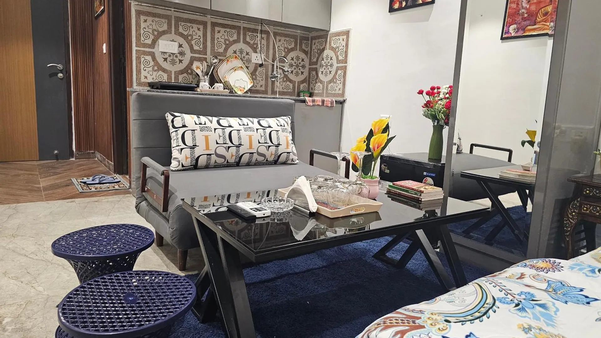 Luxury Cool Flat By Bliss Stay Ghaggar Apartment